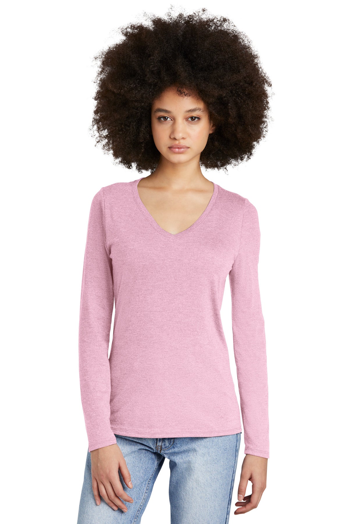 District® Women's Perfect Tri Long Sleeve V-Neck Tee