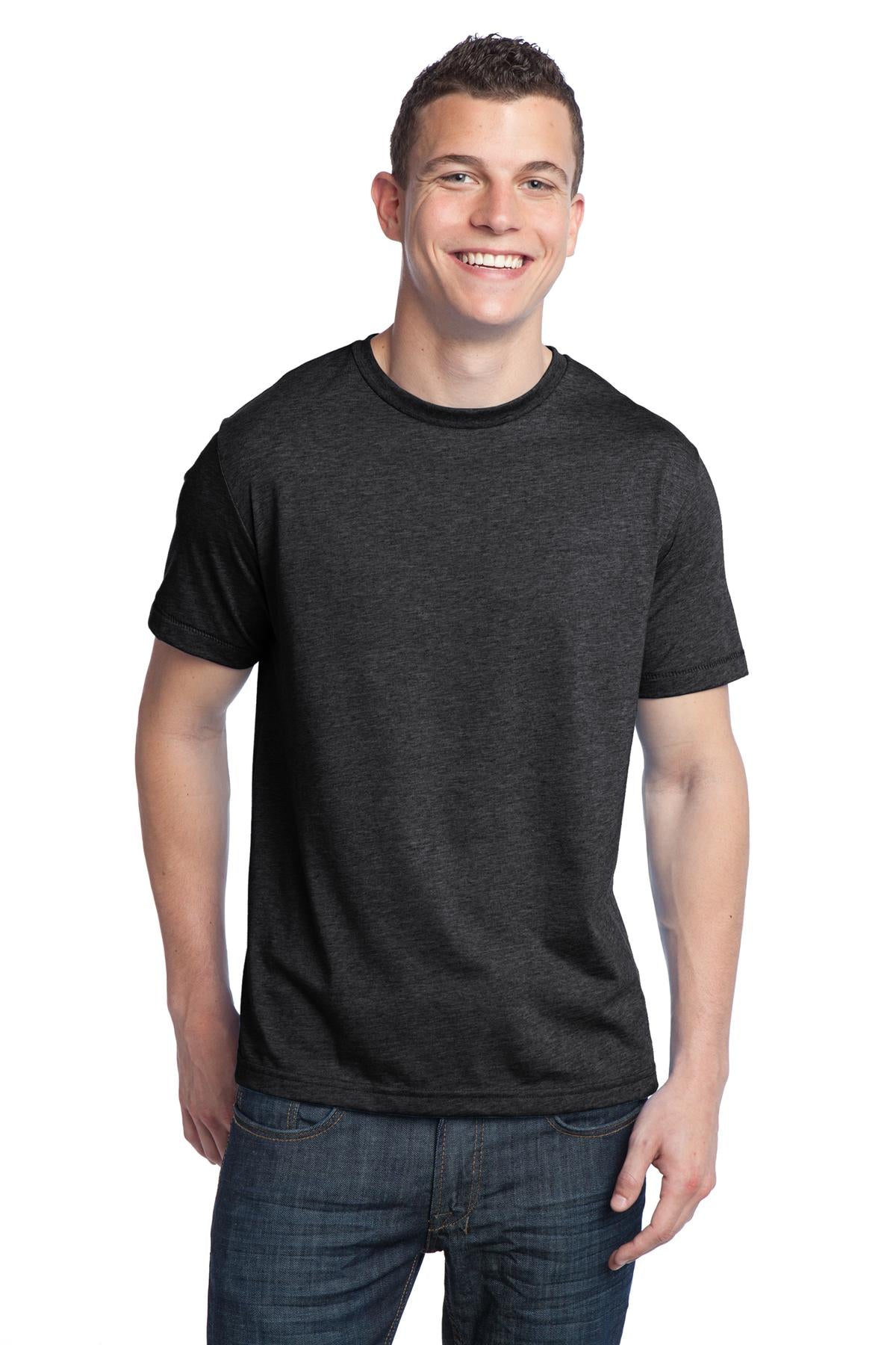 District® - Young Mens Tri-Blend Crewneck Tee