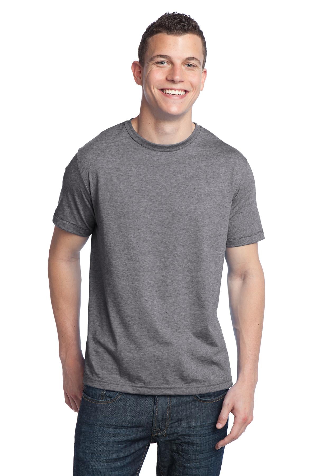 District® - Young Mens Tri-Blend Crewneck Tee