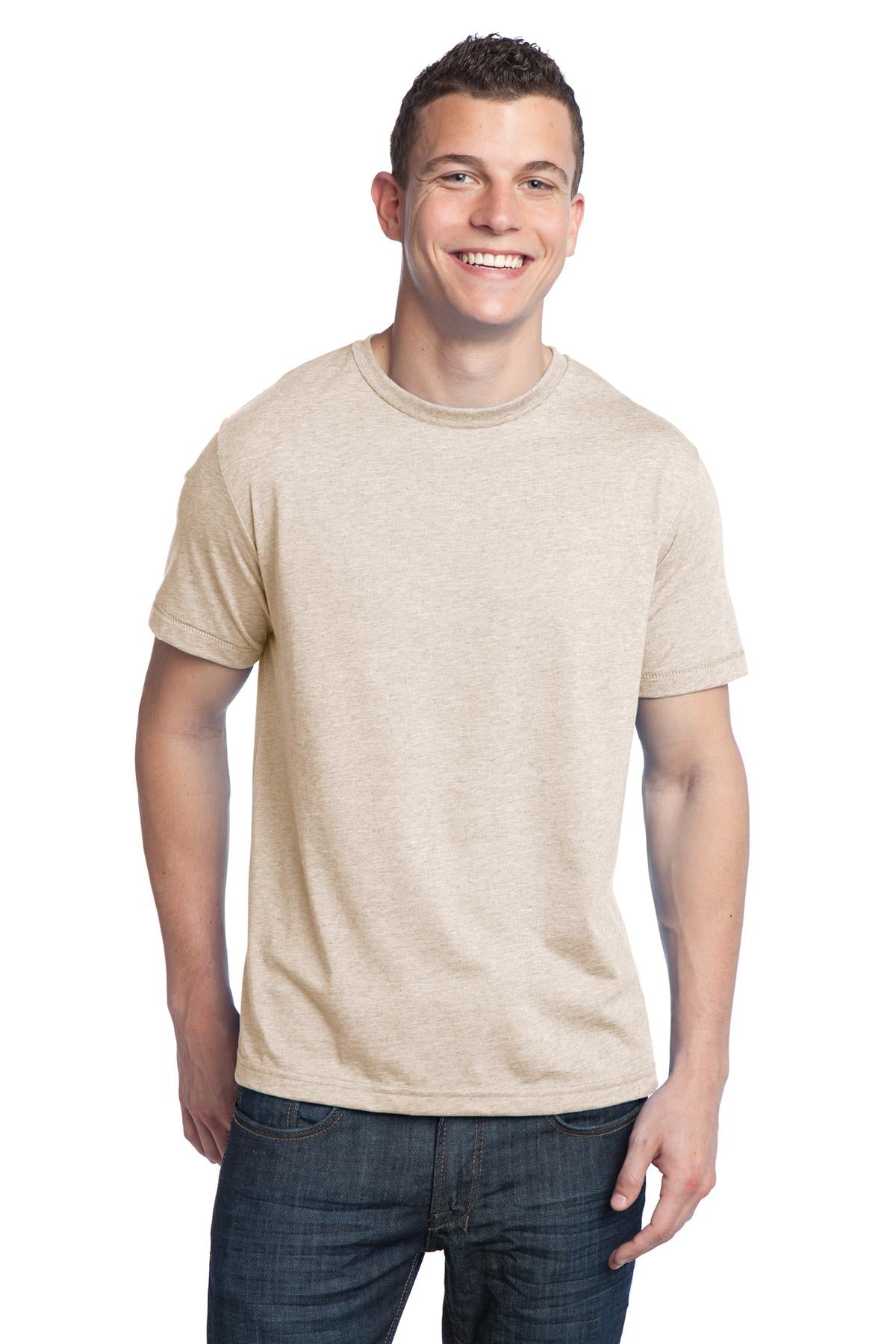 District® - Young Mens Tri-Blend Crewneck Tee