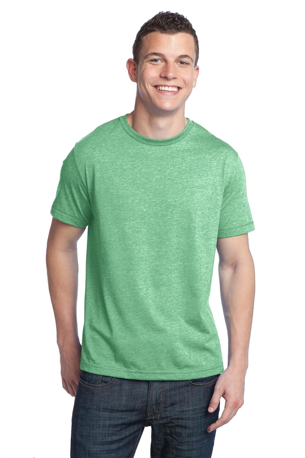 District® - Young Mens Tri-Blend Crewneck Tee