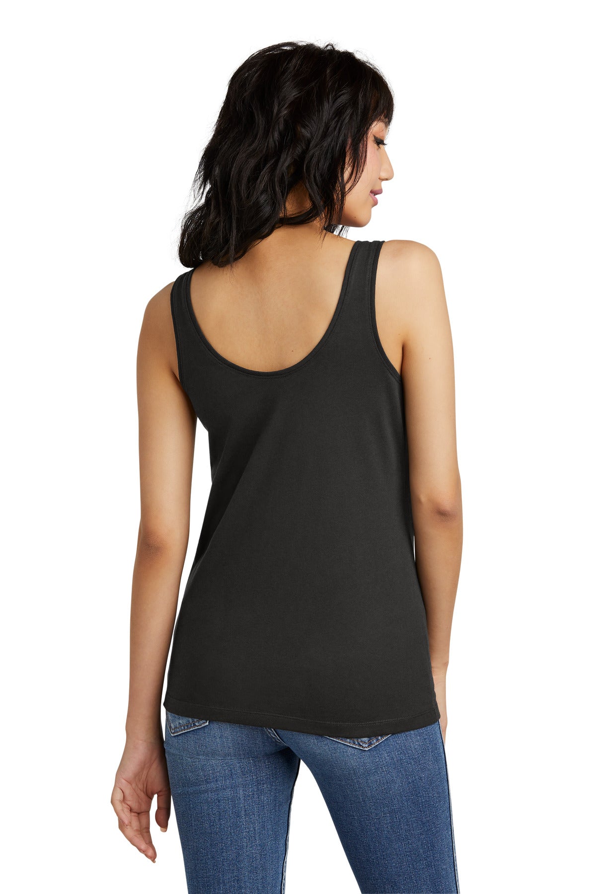 District® Women's Perfect Blend CVC V-Neck Tank