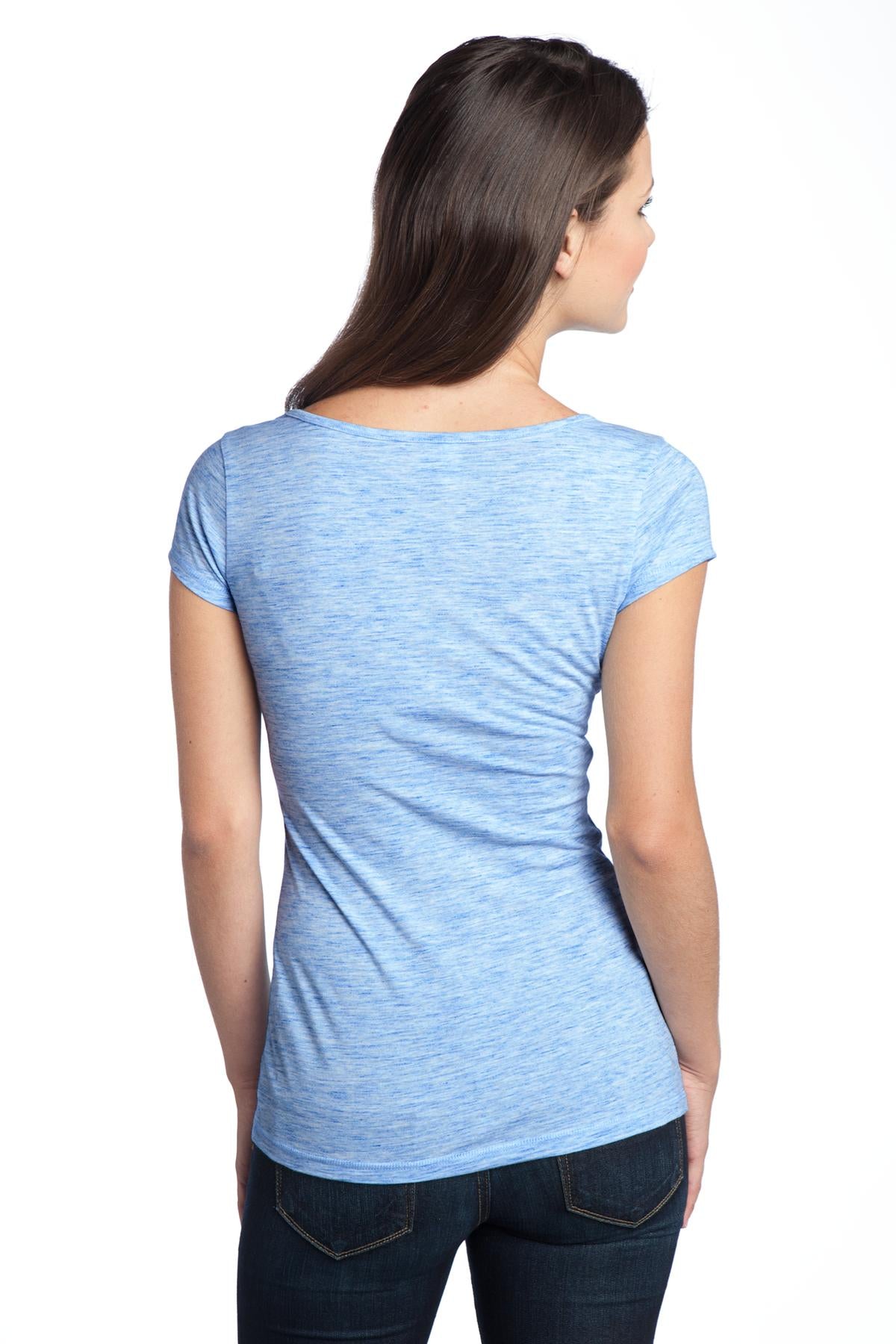 District® - Juniors Extreme Heather V-Neck Tee DT2001