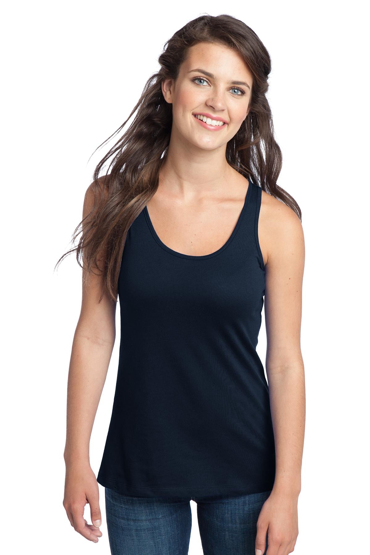 District® - Juniors 60/40 Racerback Tank