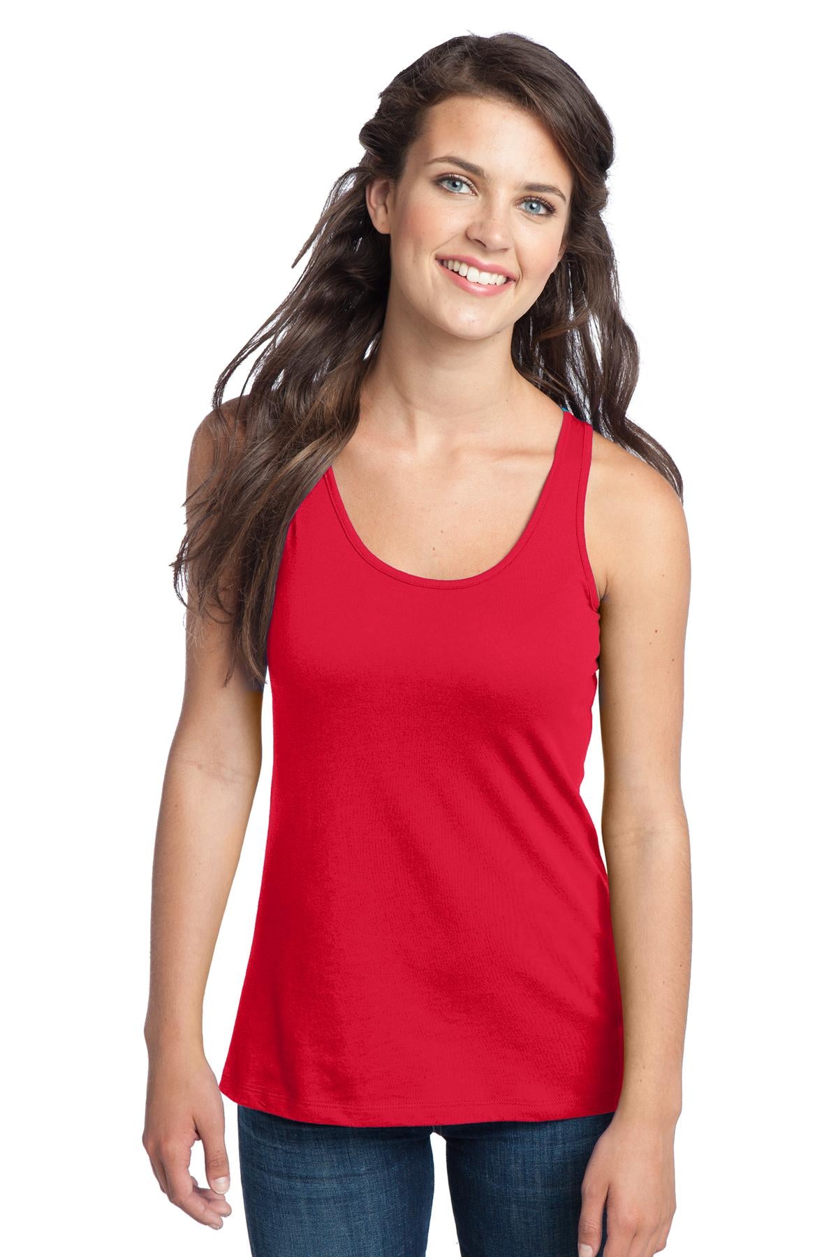 District® - Juniors 60/40 Racerback Tank