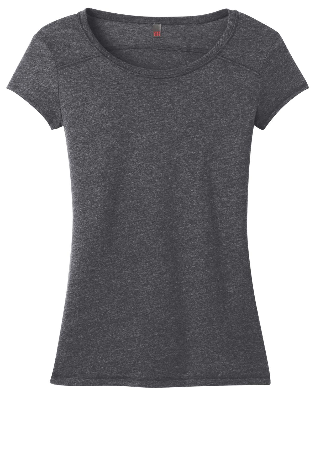 District® - Juniors Gravel 50/50 Crew Tee