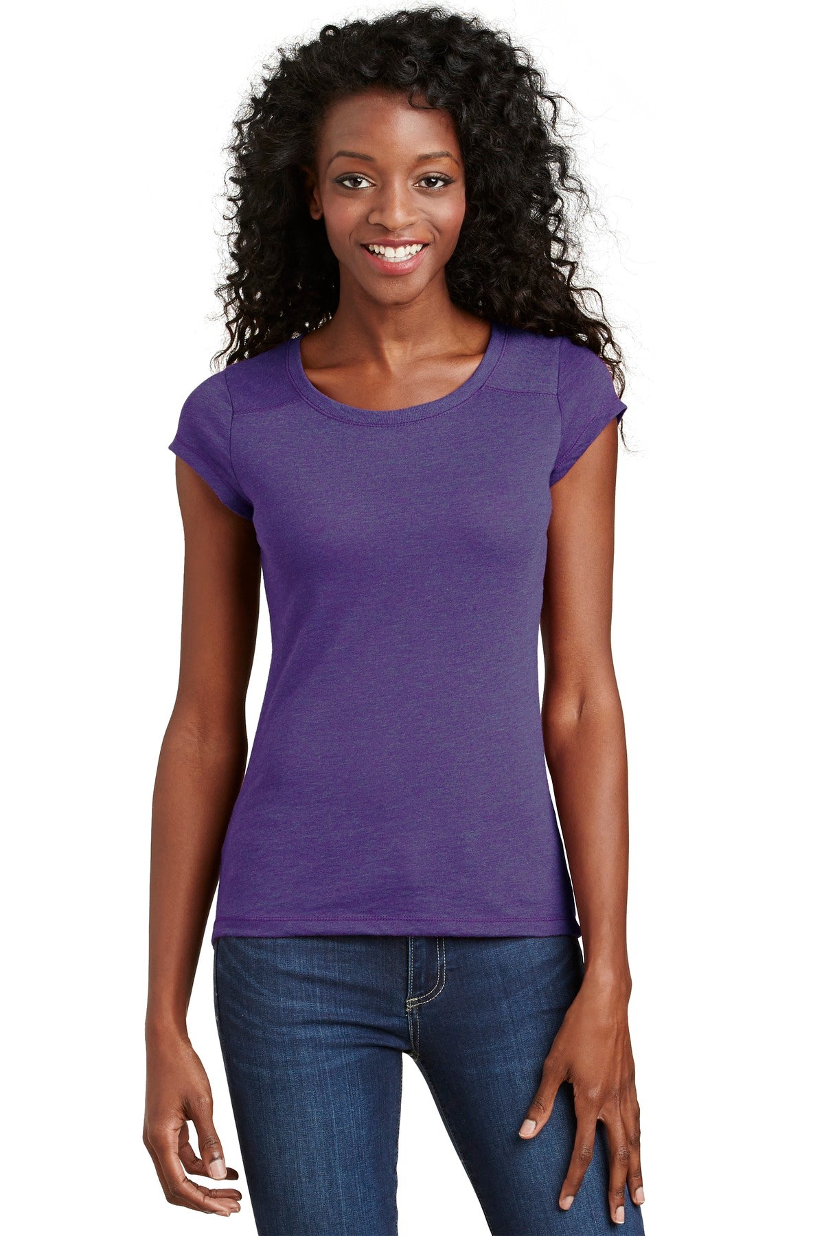 District® - Juniors Gravel 50/50 Crew Tee