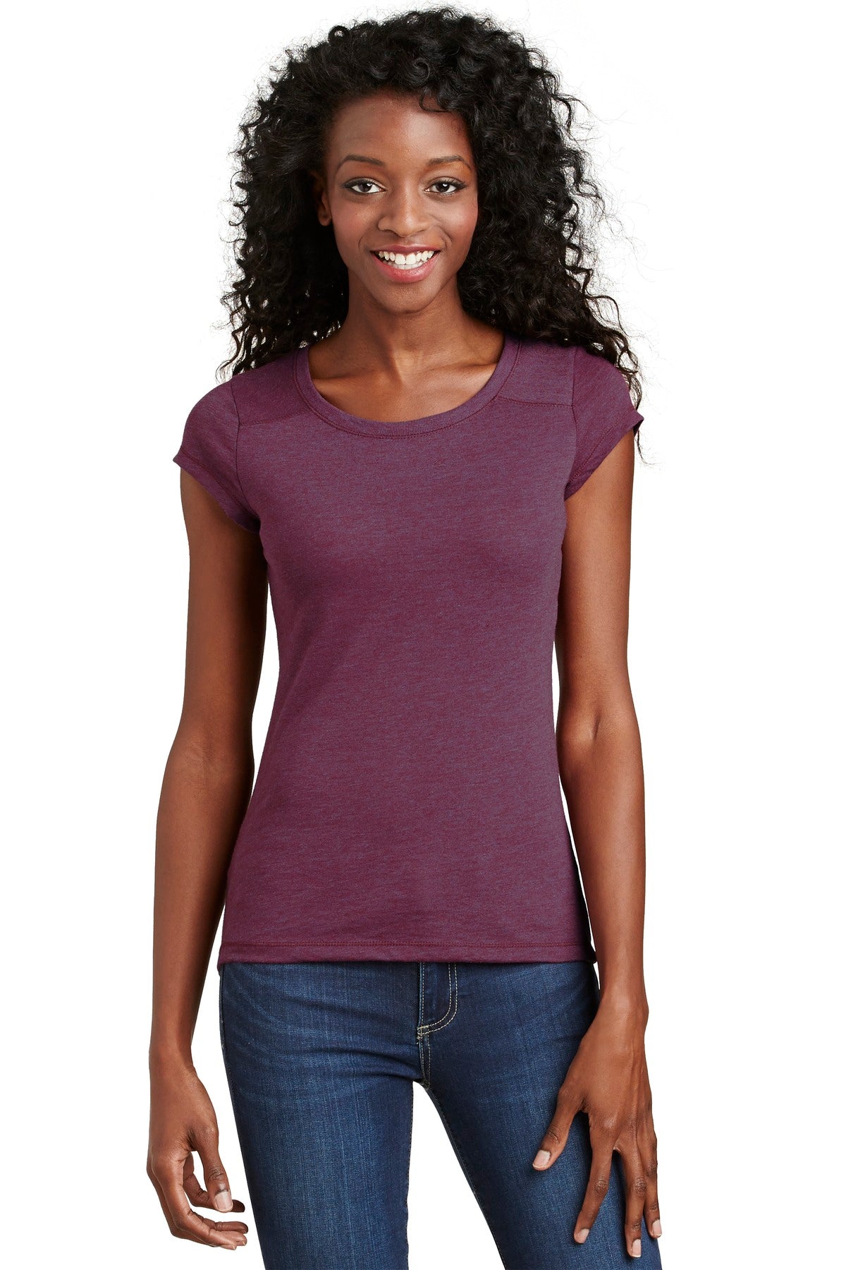 District® - Juniors Gravel 50/50 Crew Tee