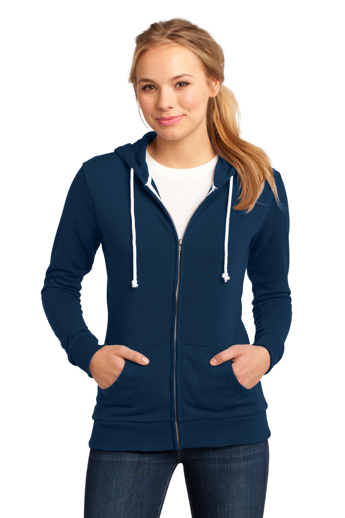 District® - Juniors Core Fleece Full-Zip Hoodie