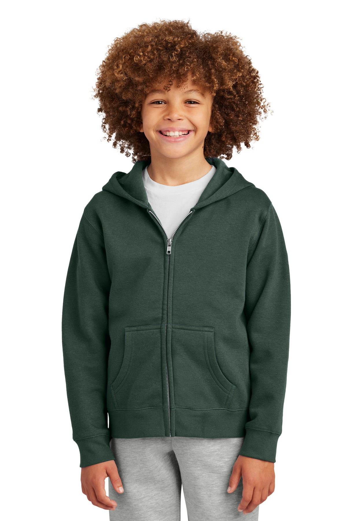 District® Youth V.I.T. Fleece Full-Zip Hoodie