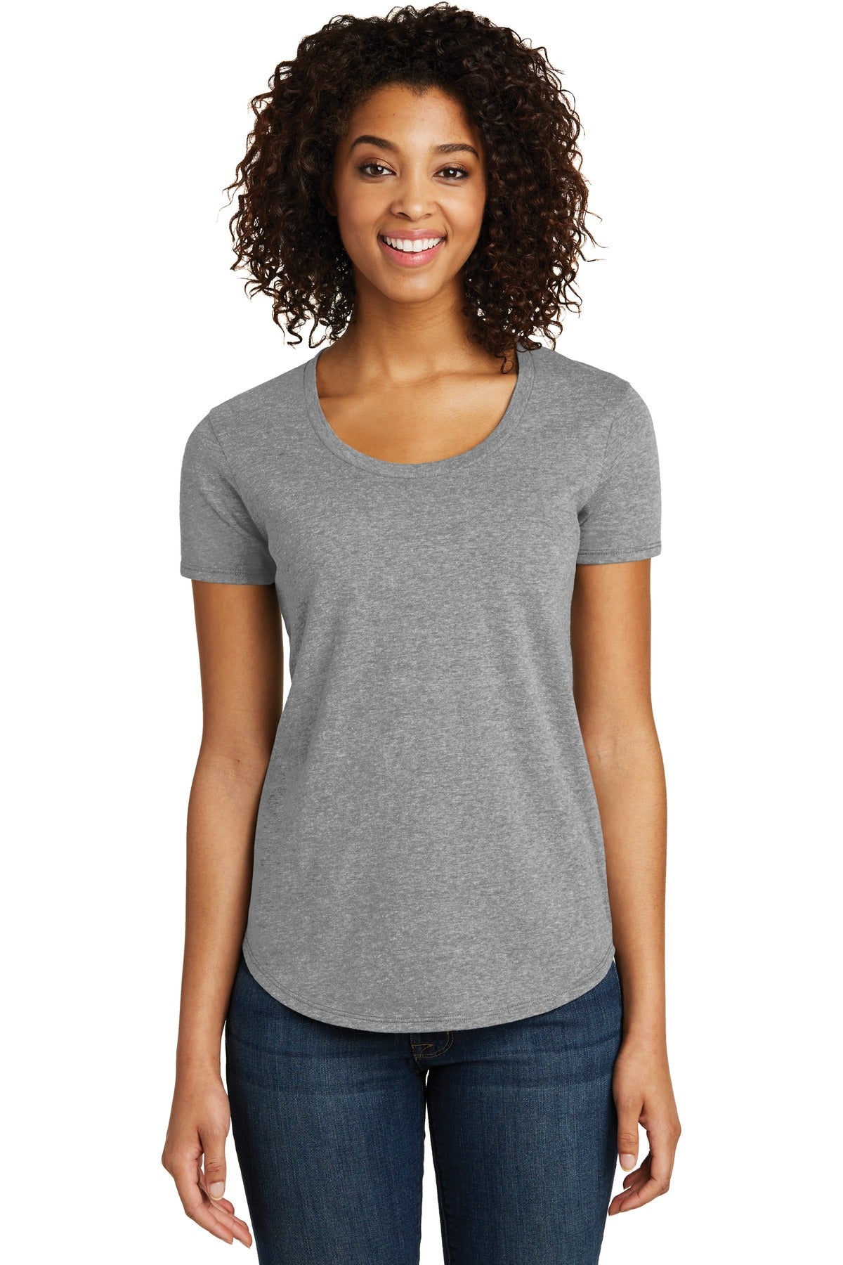 District® Women's Fitted Very Important Tee® Scoop Neck