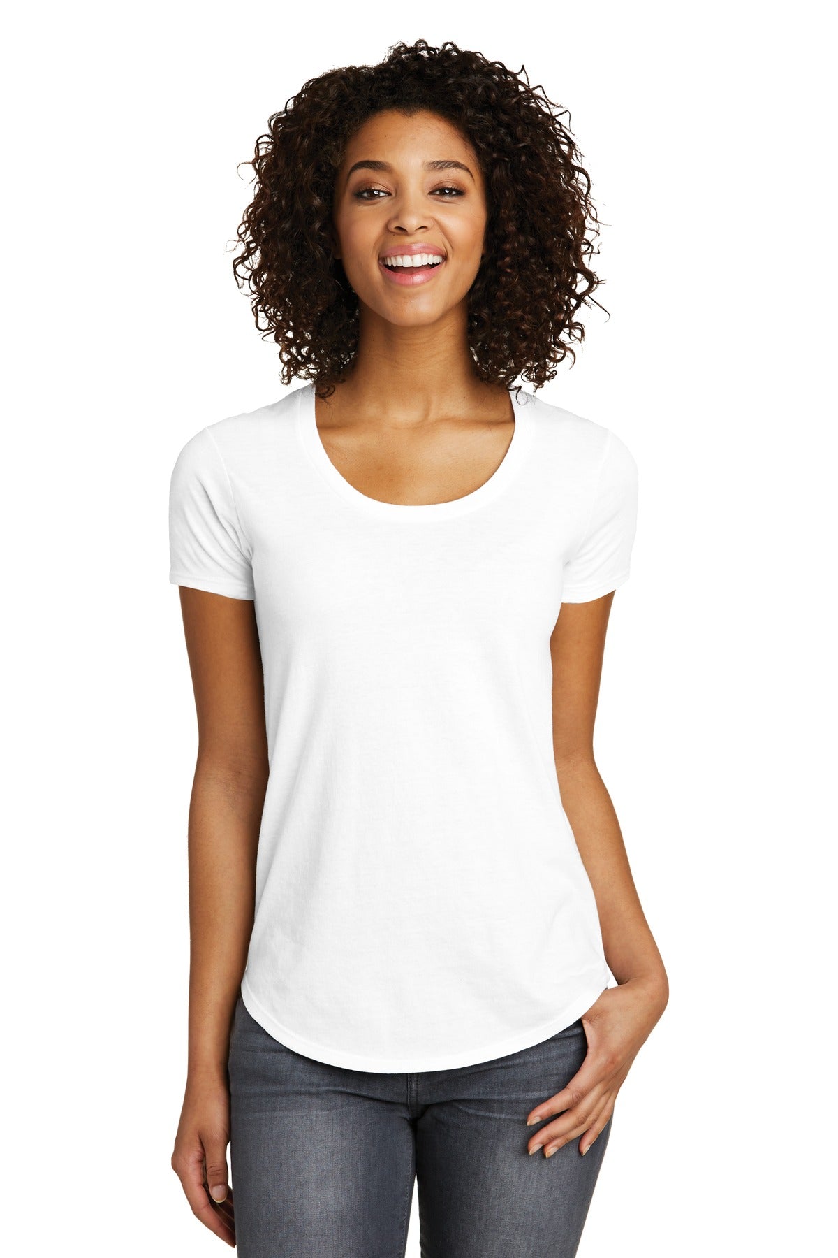 District® Women's Fitted Very Important Tee® Scoop Neck