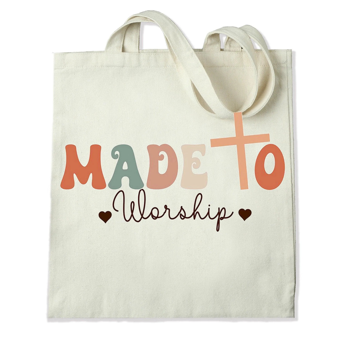 DTF Heat Transfer - Made to Worship 10"