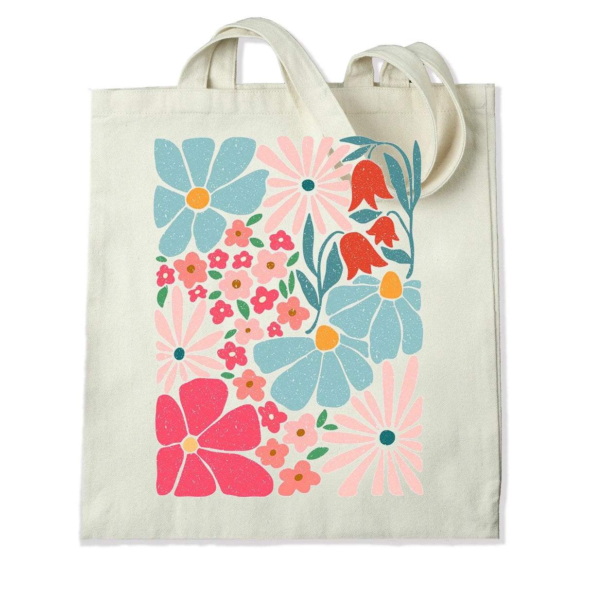 DTF Heat Transfer - Pastel Flowers 10"