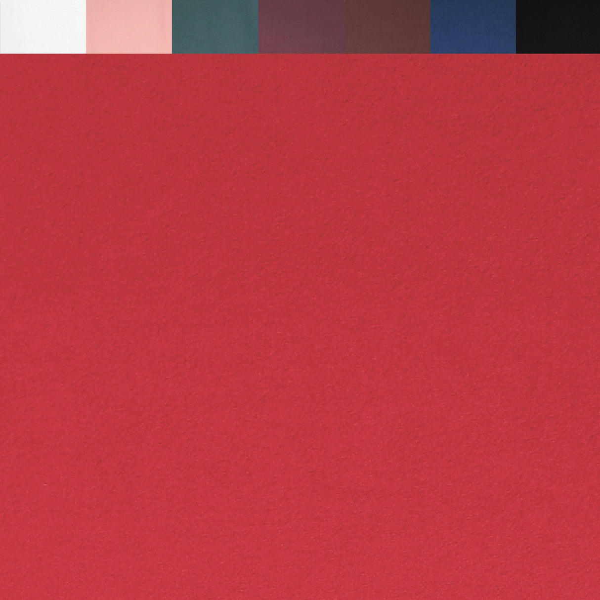 Polyester Spandex Knit Fabric Red DTY Double Brushed