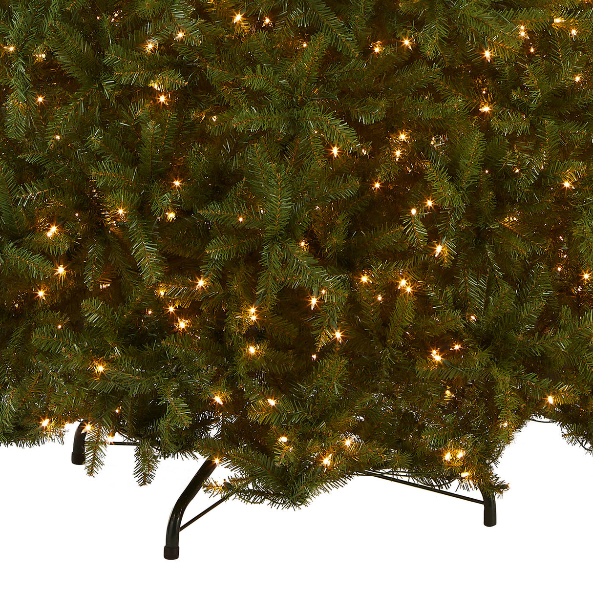 10ft Pre-Lit Dunhill Fir Christmas Tree with Clear LED Lights