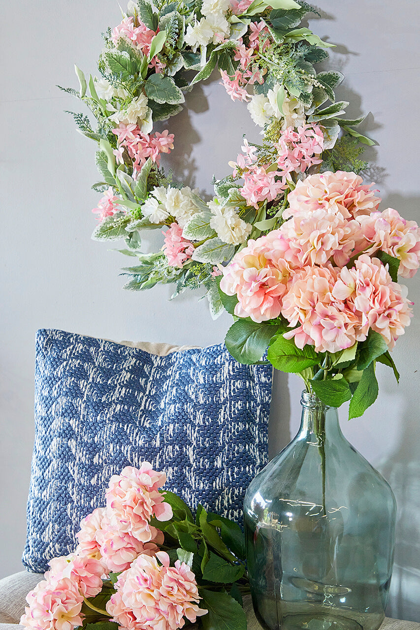 20.5" Peach Hydrangea Bush