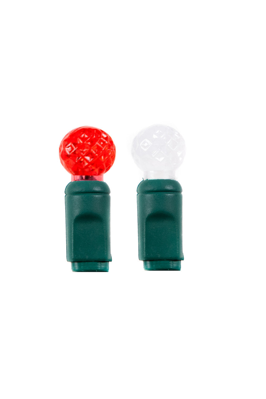 G12 70L 4" Spacing – Candy Cane LED String Lights