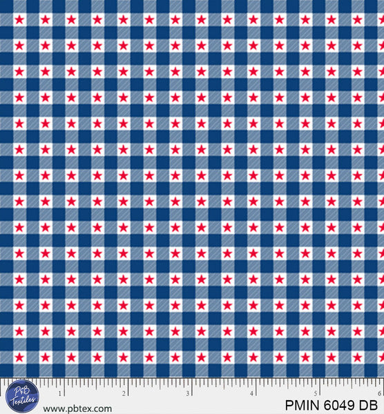 Cotton Patriotic Minis Print Fabric
