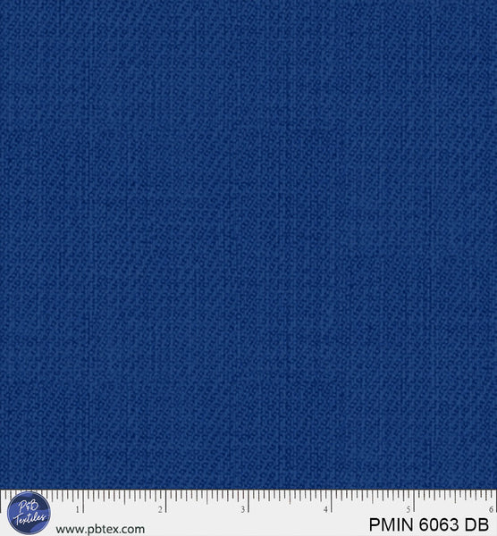 Cotton Patriotic Minis Fabric Dark Blue 44/45"