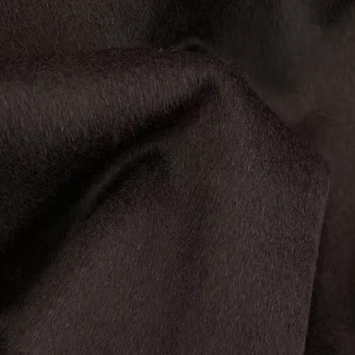 High End Thickened Autumn Winter Cashmere Wool Woolen Fabric Fabric Solid Color Wool Clothing DIY Cashmere Coat Fabric Low Price