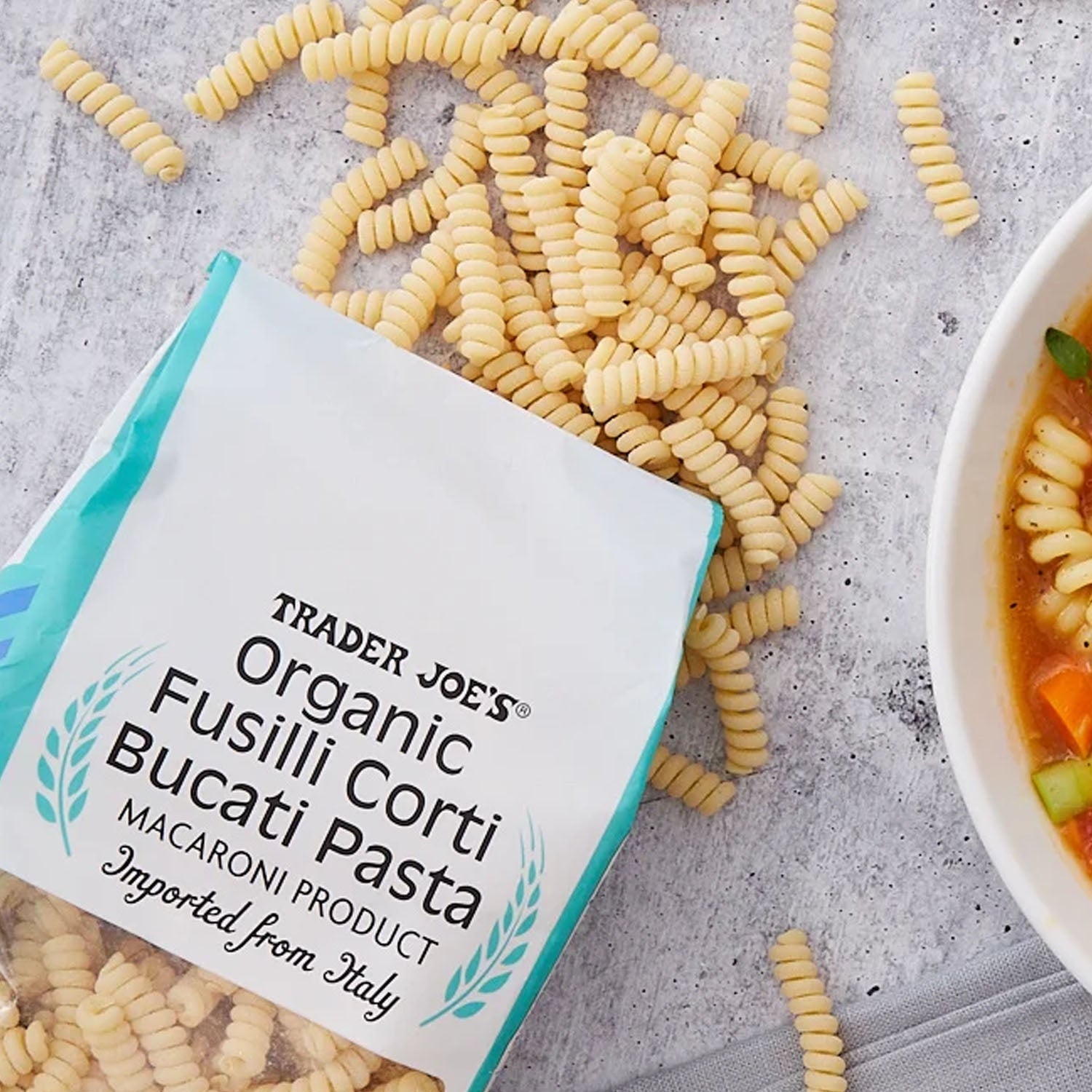Trader Joe’s Organic Fusilli Corti Bucati Pasta 1 Lb