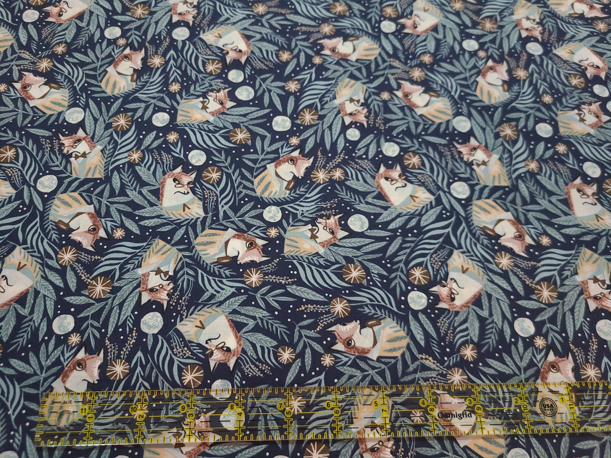 Quilting Cotton Starstuff Foxy Multi Dear Stella