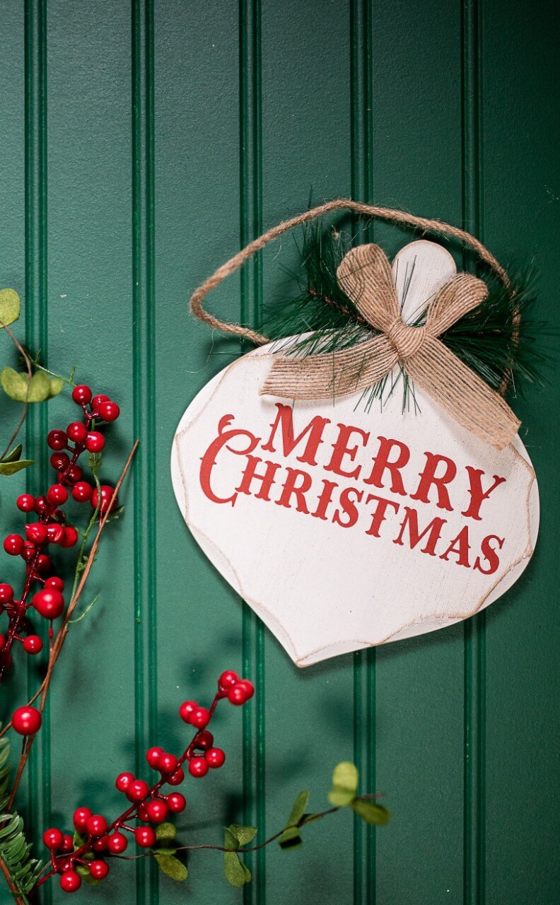 Beige Christmas Ornaments