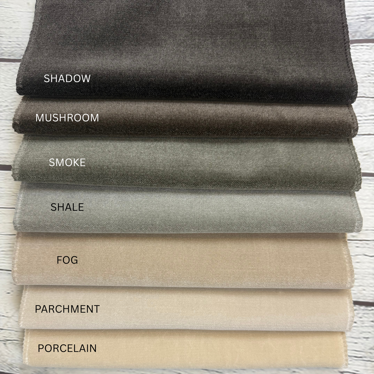 Mini Mohair Velvet Upholstery Fabric by the Yard