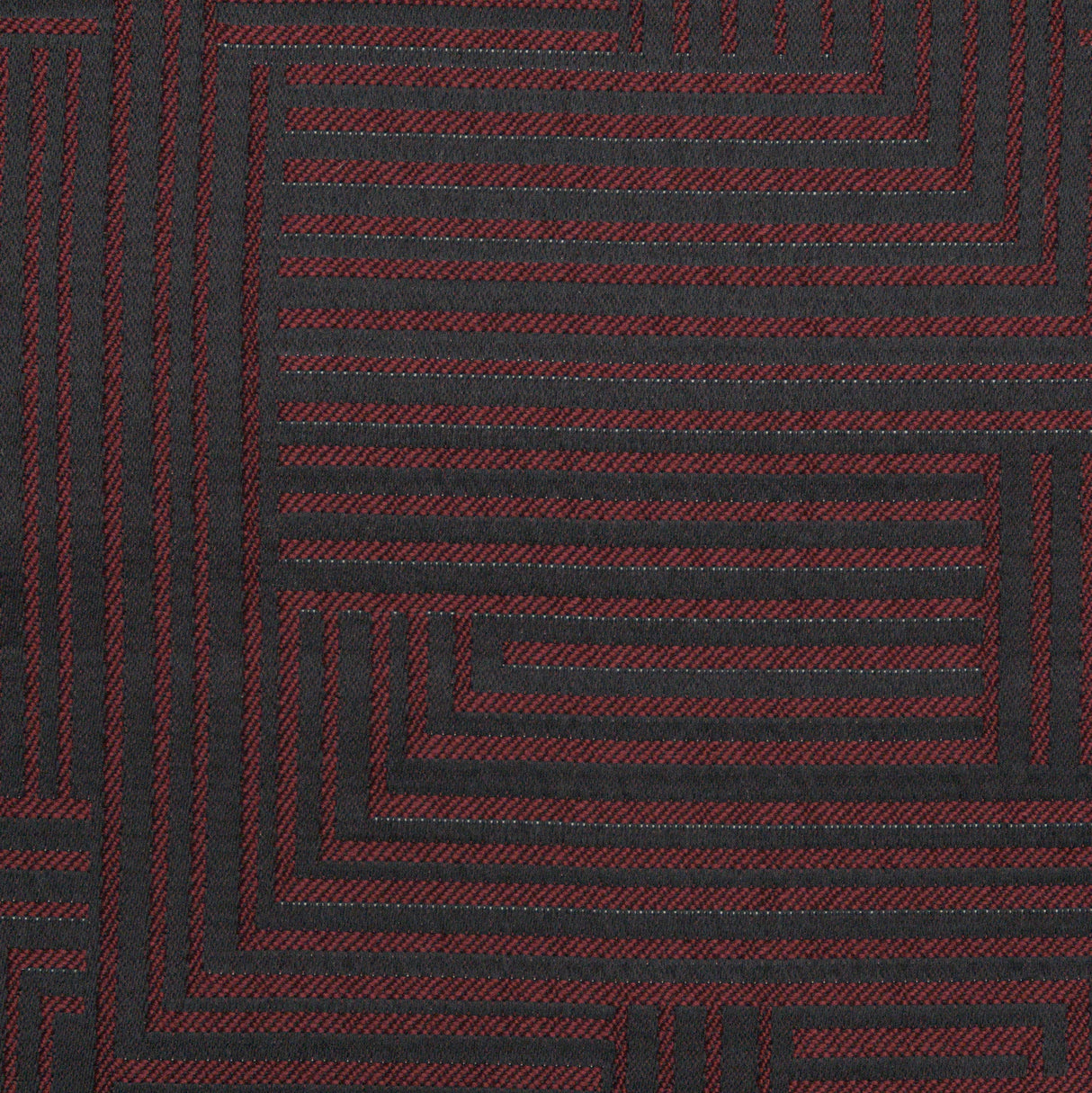Organza Drapery Fabric DEVO Geometric Design 110"
