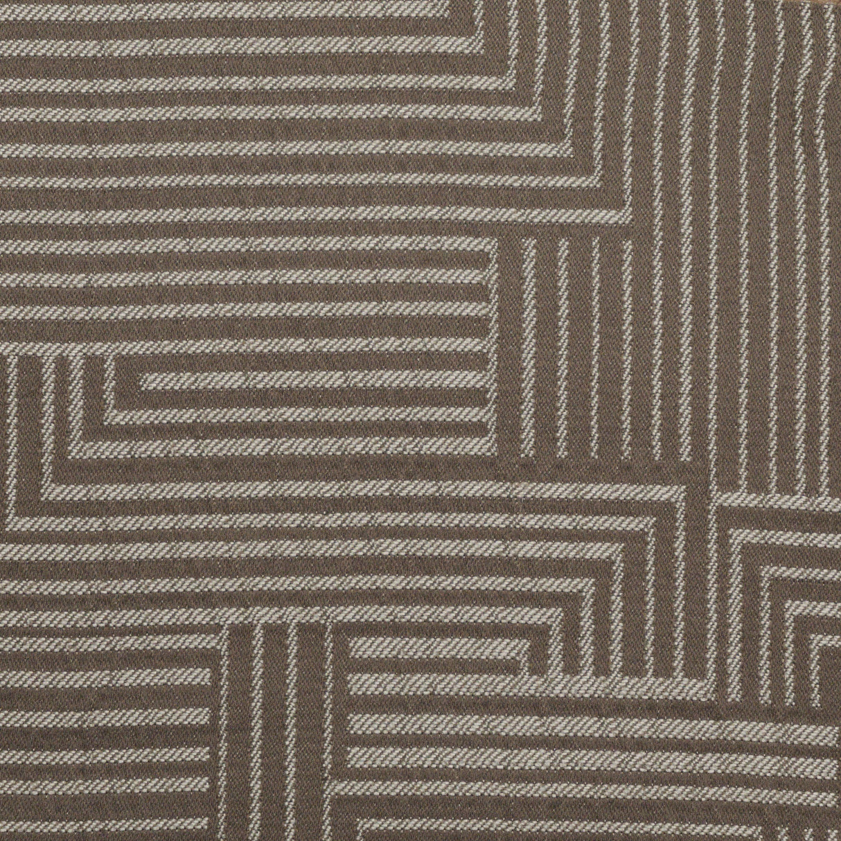 Organza Drapery Fabric DEVO Geometric Design 110"