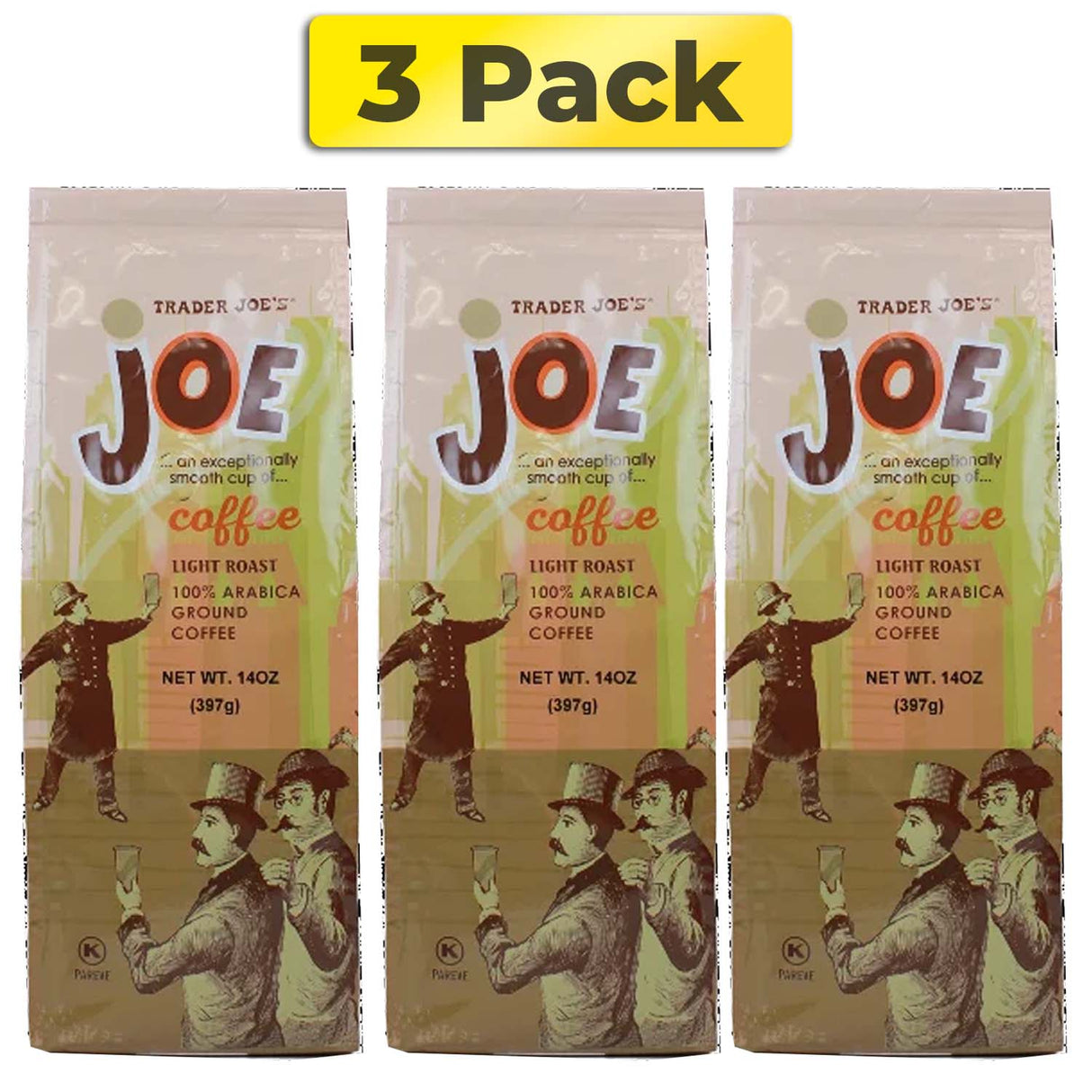 Trader Joe’s Joe Light Roast Ground Coffee 100% Arabica Ground| 13 oz