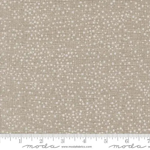 Cotton Fabric Dotty Thatched Gray 44/45" by Robin Pickens
