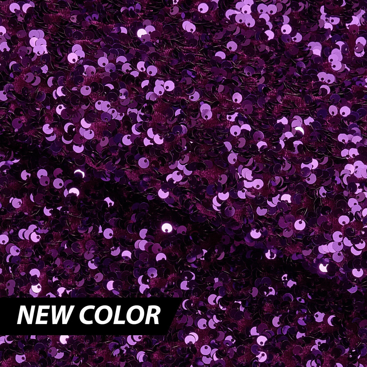 Stretch Velvet Sequin Fabric