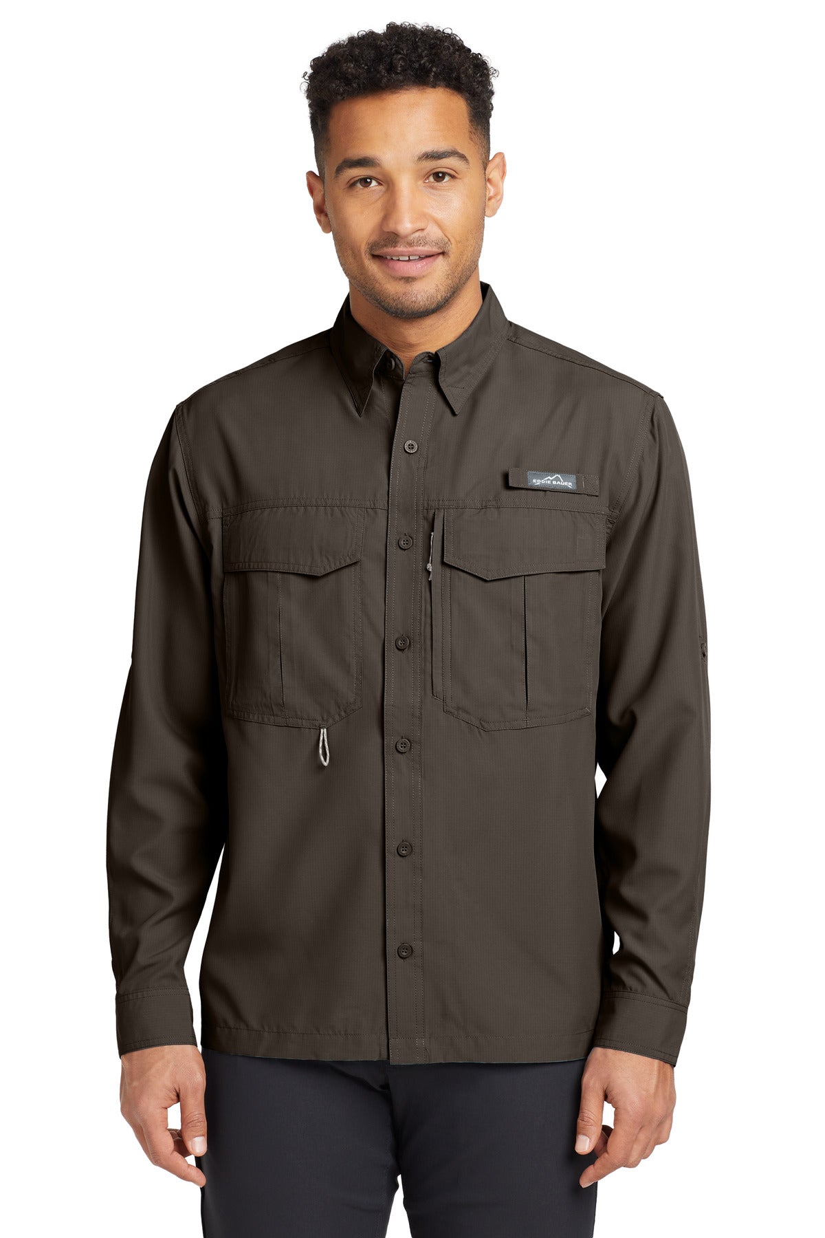 Eddie Bauer® - Long Sleeve Performance Fishing Shirt