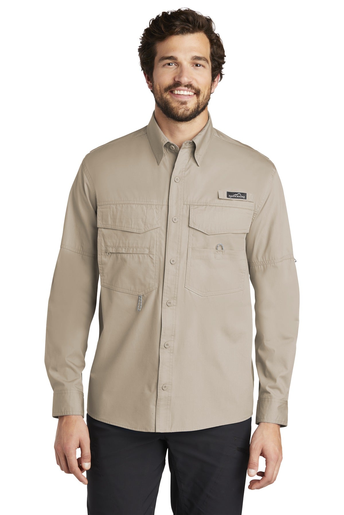 Eddie Bauer® - Long Sleeve Fishing Shirt