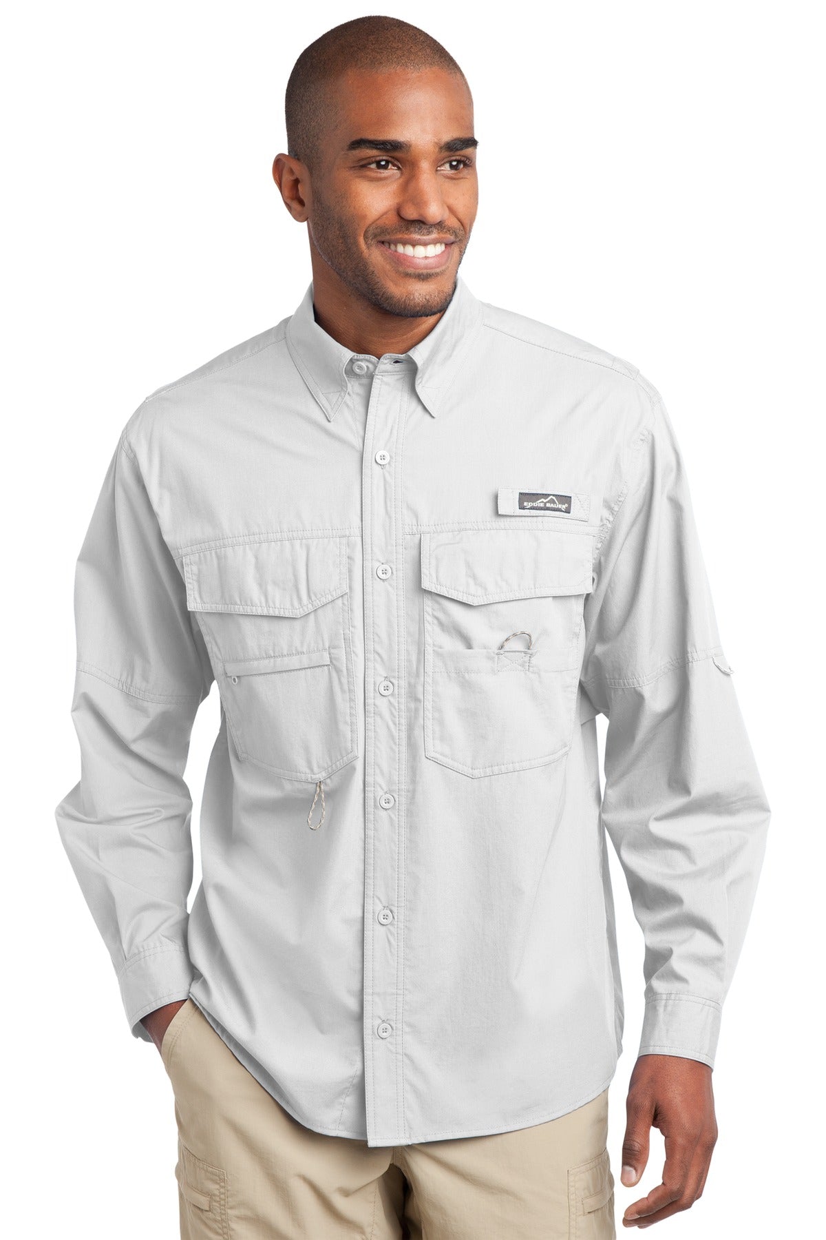 Eddie Bauer® - Long Sleeve Fishing Shirt