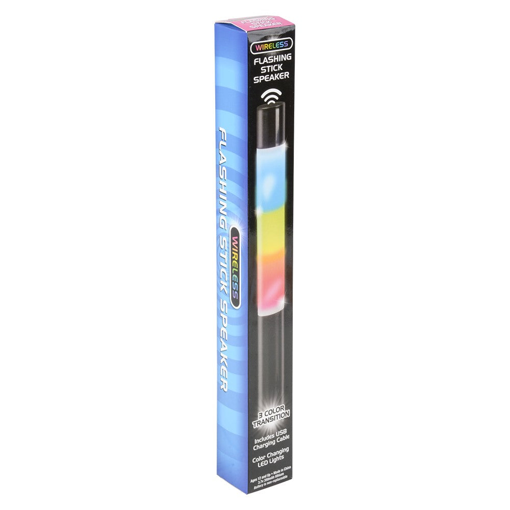 Wireless Flashing Stick Speaker 12"
