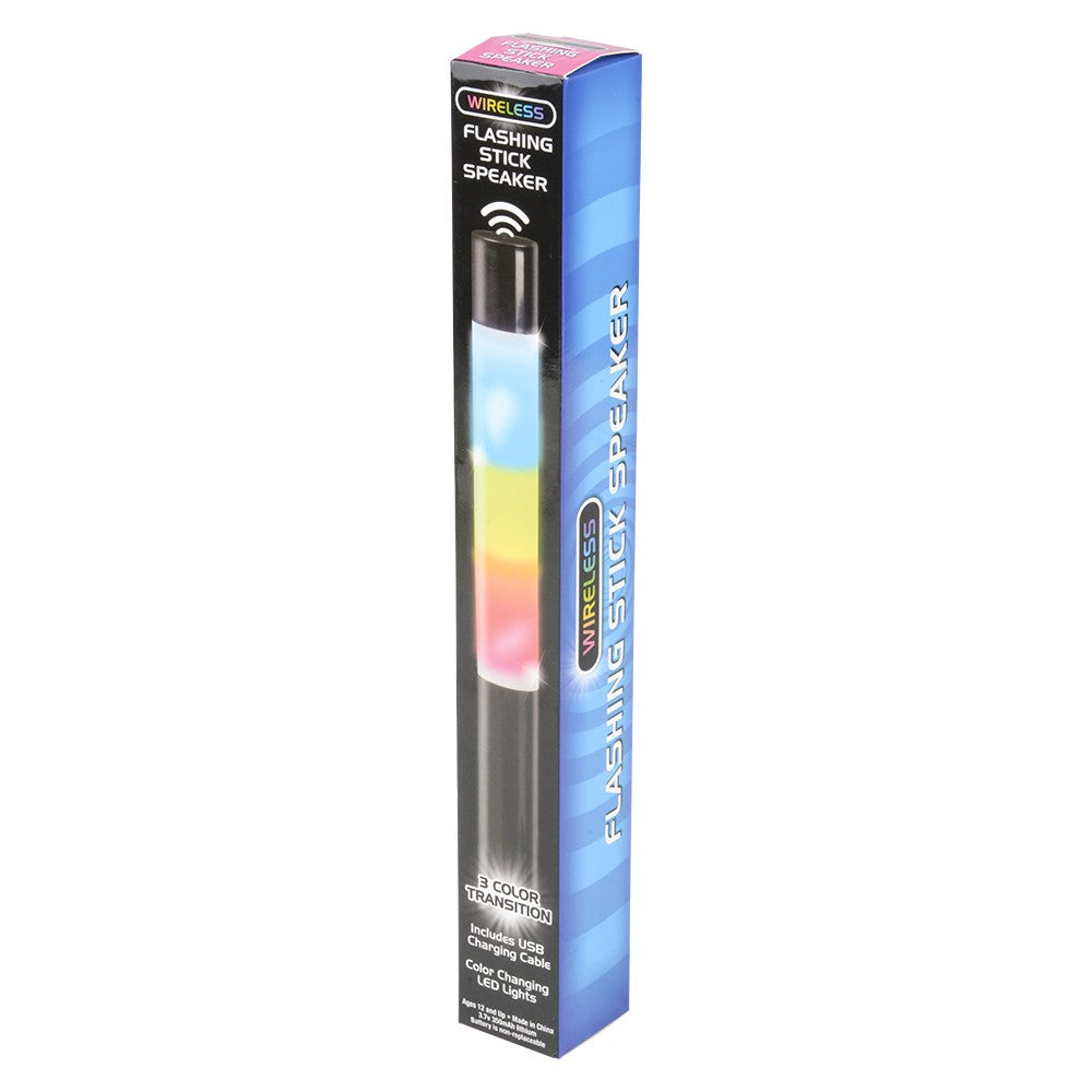 Wireless Flashing Stick Speaker 12"