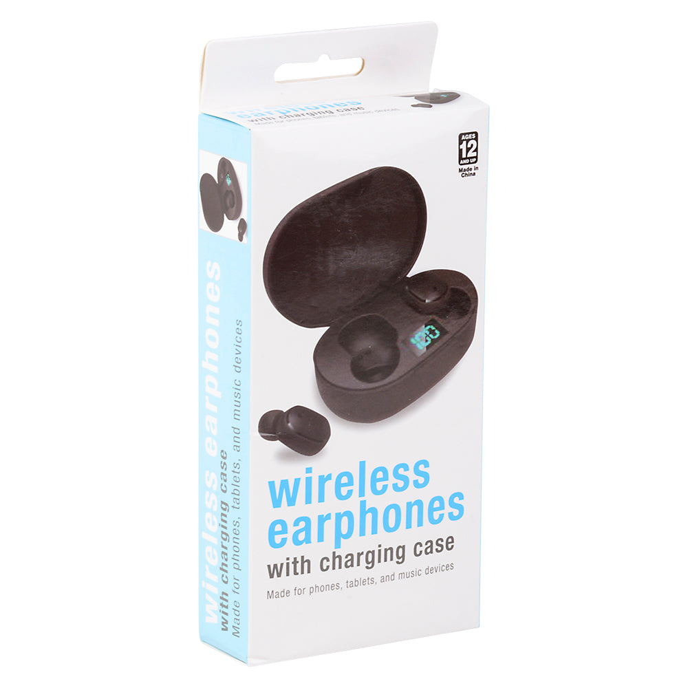 Wireless Earphones With Charging Case