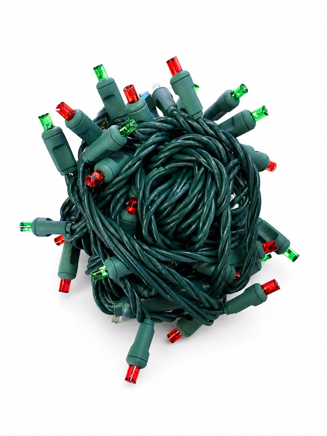 5mm Cool White/Red/Green - 70L 4" Spacing