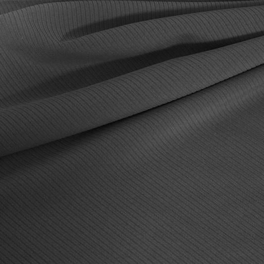 Double Ribbed Spandex Nylon Spandex Fabric - Ribbed Texture, 55" Width (1 Yard)