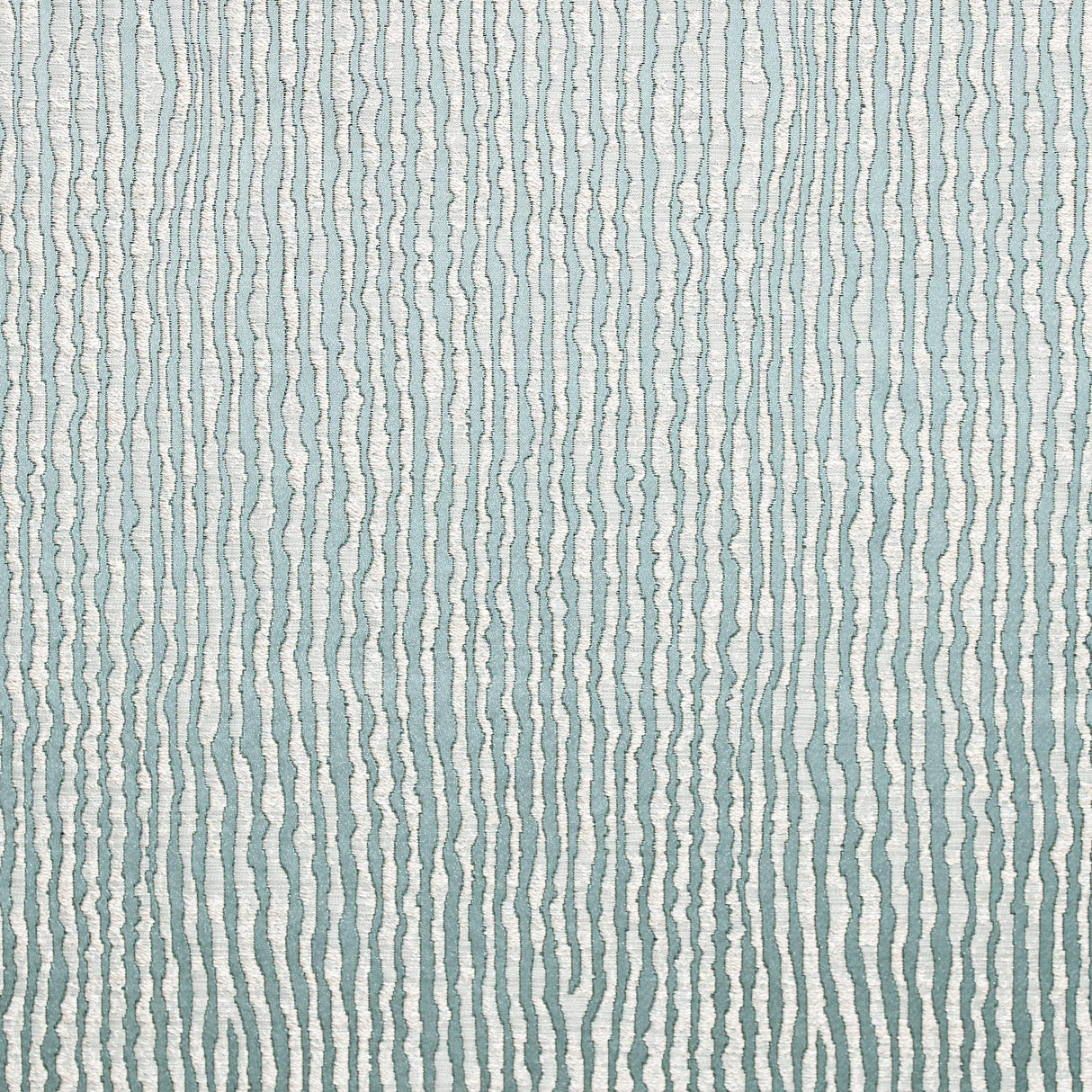 Elizabeth Faux Silk Fabric - Textured Wavy Striped Jacquard, 55" Width (1 Yard)