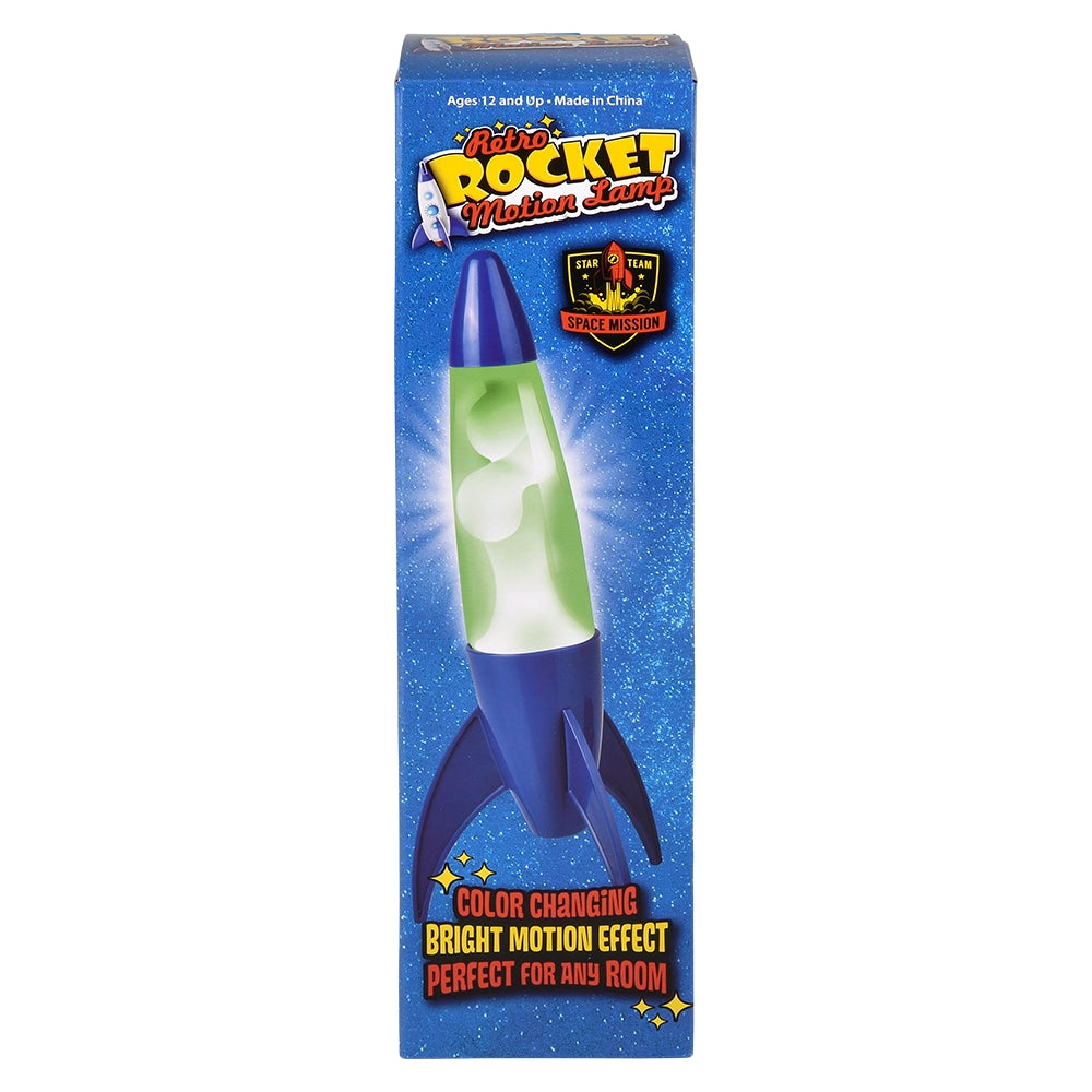Rocket Color Changing Motion Lamp