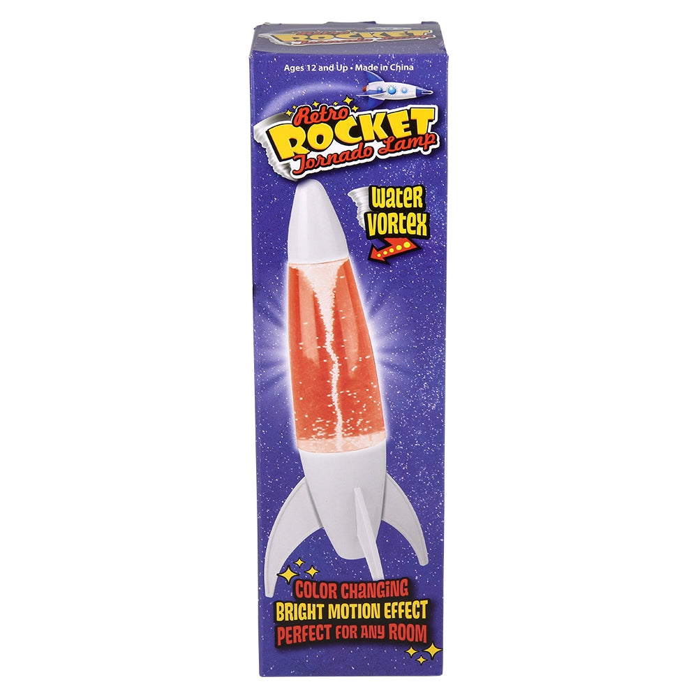 Rocket Tornado Lamp 14"