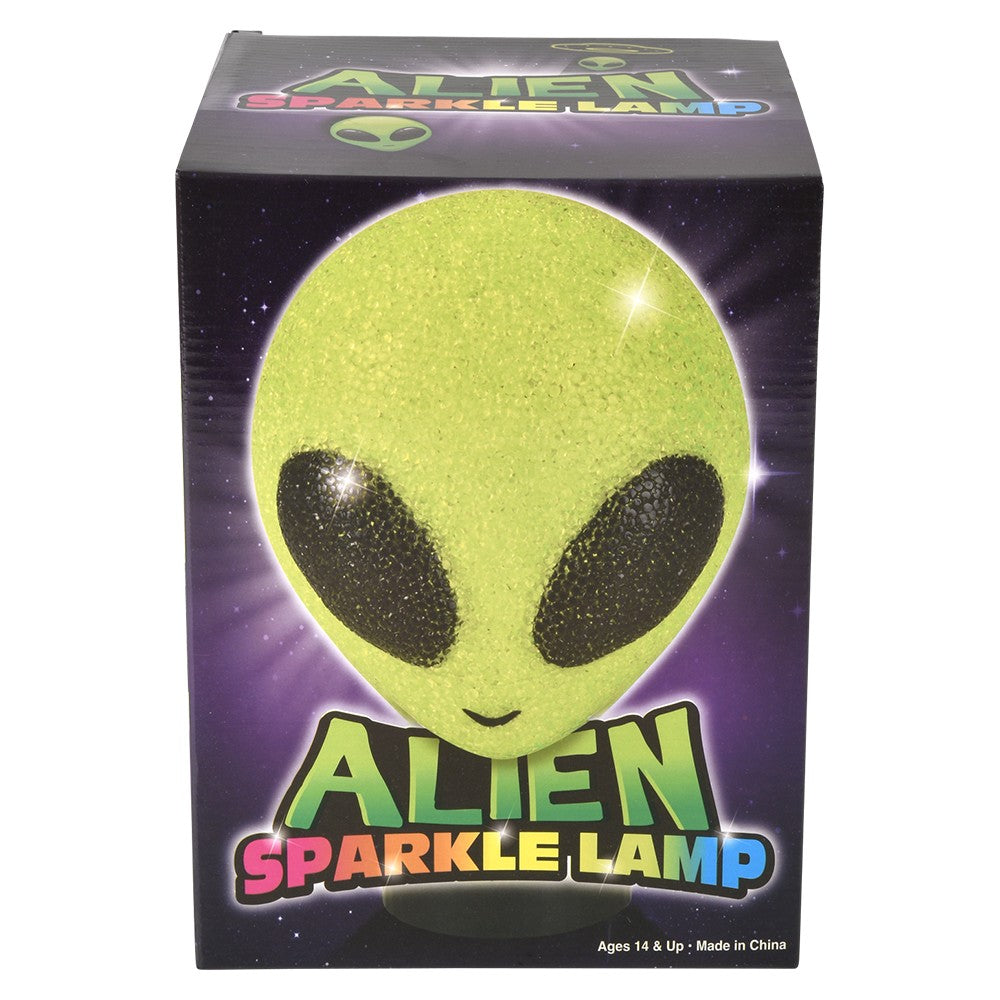 Sparkle Alien Lamp 8.5"
