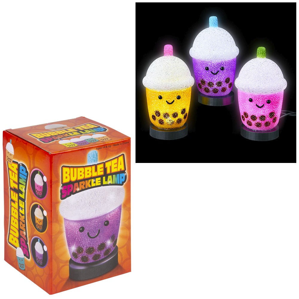 Bubble Tea Lamp 8" Sparkle