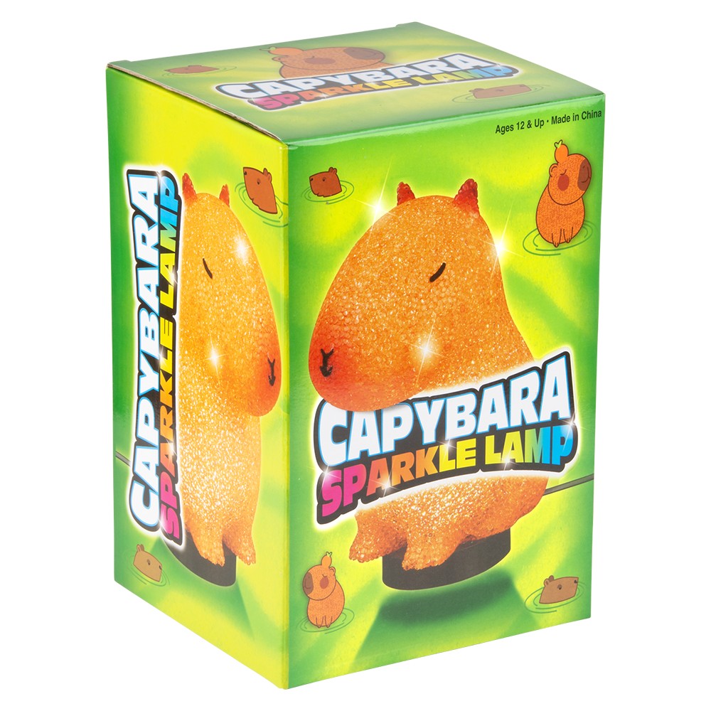 Capybara Sparkle Lamp