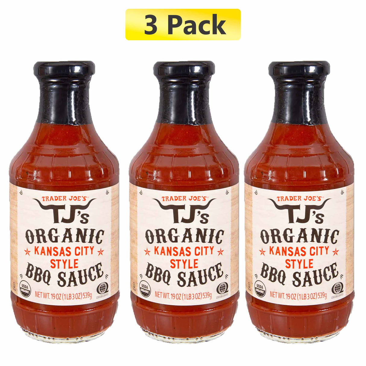 Trader Joe's Organic Kansas City Style BBQ Sauce | 19 oz