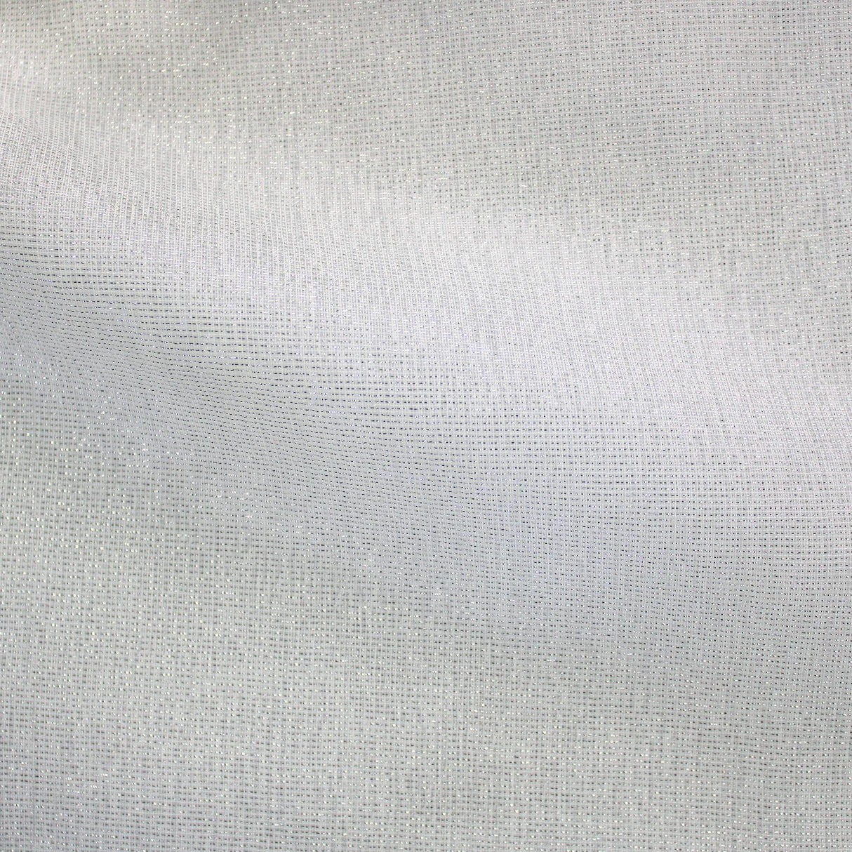 Everly Fabric Polyester Fabric - Solid Metallic Sheer, 110" Width (1 Yard)